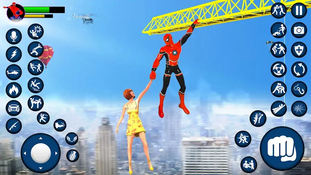 Скачать Spider Hero- Superhero Fight [Взлом Бесконечные деньги] APK на Андроид
