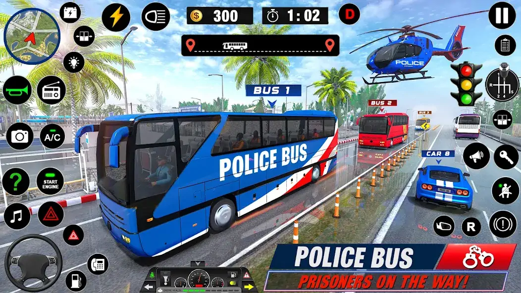 Скачать Полицейский автобус [Взлом Бесконечные монеты] APK на Андроид