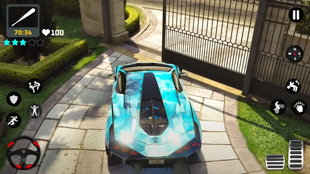 Скачать гангстерская криминальная игра [Взлом Бесконечные монеты] APK на Андроид