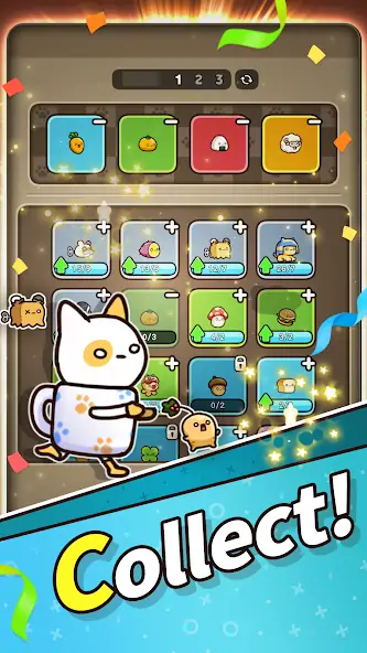 Скачать Cat Hero : Idle RPG [Взлом Бесконечные деньги] APK на Андроид