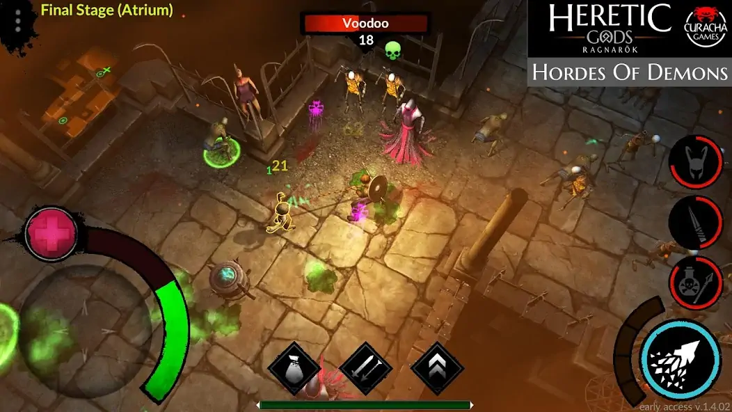 Скачать HERETIC GODS [Взлом Много денег] APK на Андроид