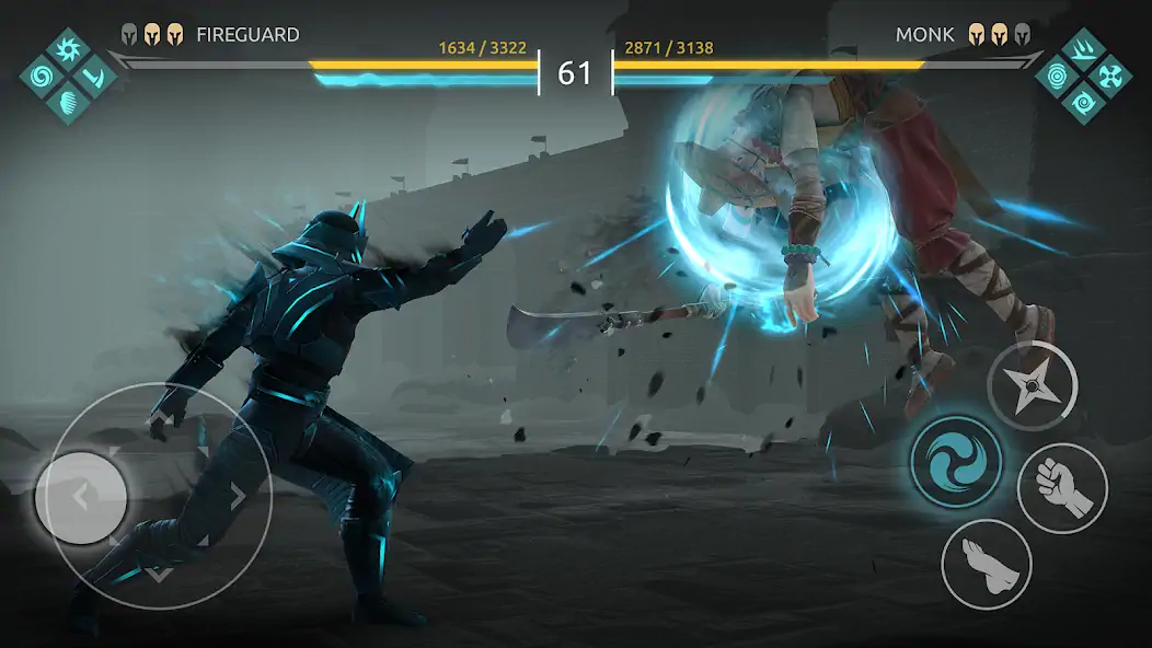 Скачать Shadow Fight 4: Arena [Взлом Много монет] APK на Андроид