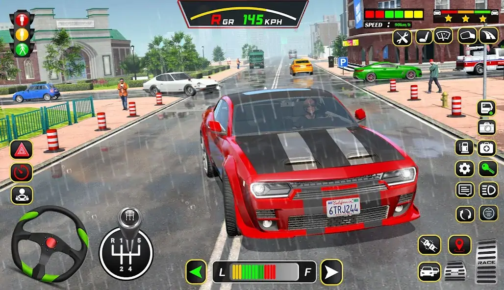 Скачать Real Car Parking 3D Car Games [Взлом Много монет] APK на Андроид