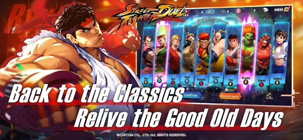 Скачать Street Fighter: Duel [Взлом Бесконечные монеты] APK на Андроид