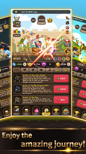 Скачать +9 God Blessing Cash Knight [Взлом Много денег] APK на Андроид