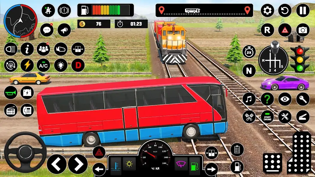 Скачать Offroad Bus Simulator Game [Взлом Бесконечные деньги] APK на Андроид