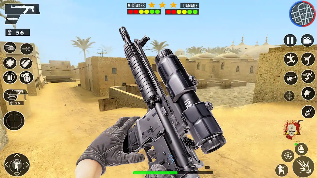 Скачать Gun Shooting Games: Gun Game [Взлом Много монет] APK на Андроид