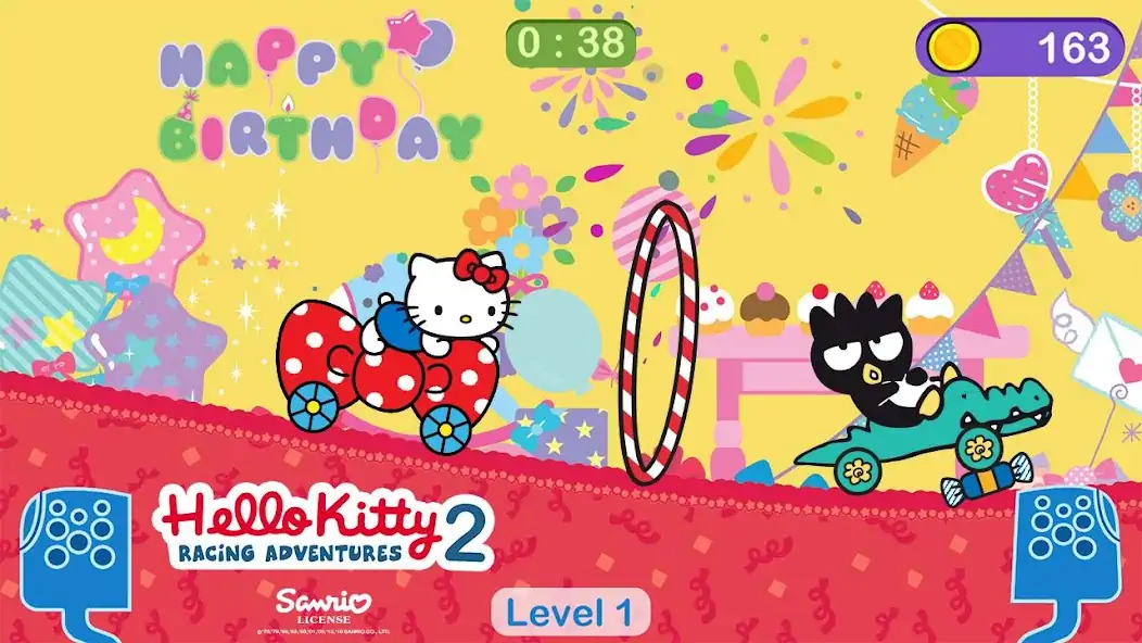 Скачать Игры Hello Kitty - машина игра [Взлом Много монет] APK на Андроид