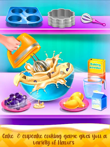 Скачать Cake Maker Cooking Cake Games [Взлом Бесконечные монеты] APK на Андроид