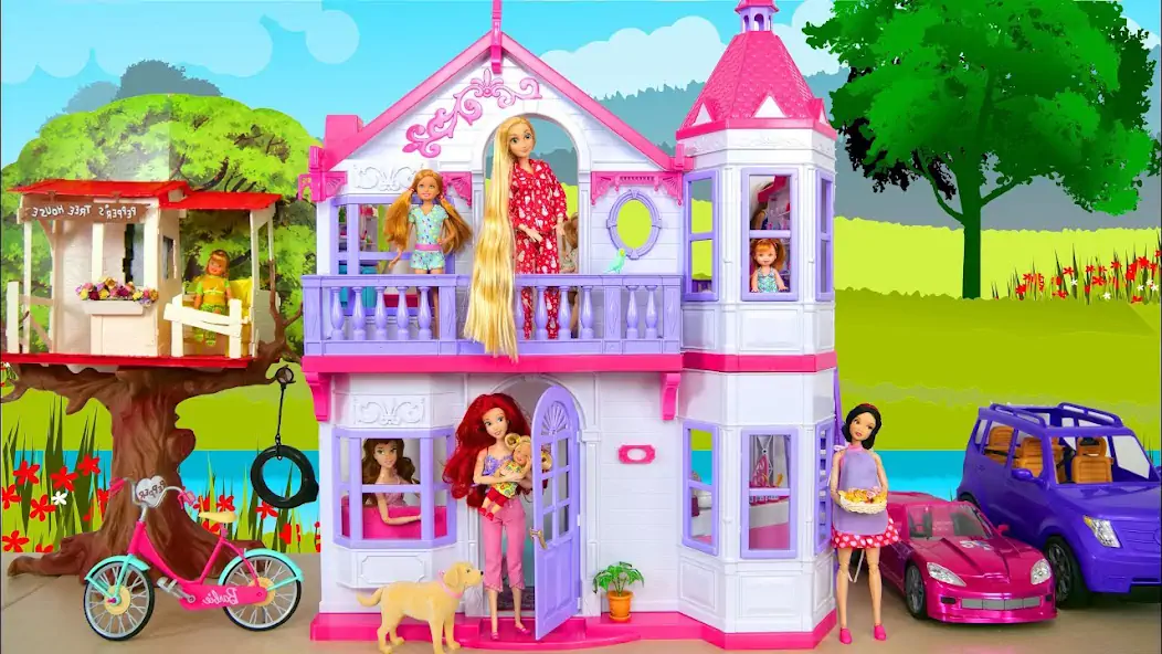 Скачать Doll House Design: Girl Games [Взлом Много монет] APK на Андроид