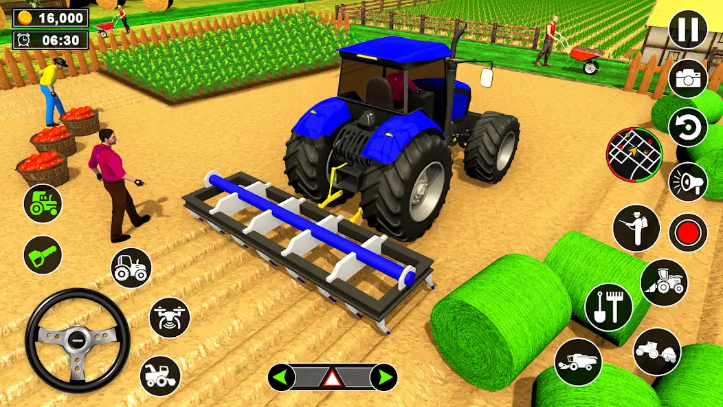 Скачать Real Tractor Driving Simulator [Взлом Бесконечные монеты] APK на Андроид