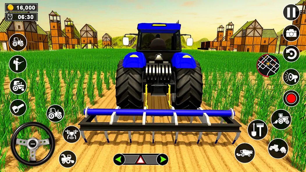 Скачать Real Tractor Driving Simulator [Взлом Бесконечные монеты] APK на Андроид