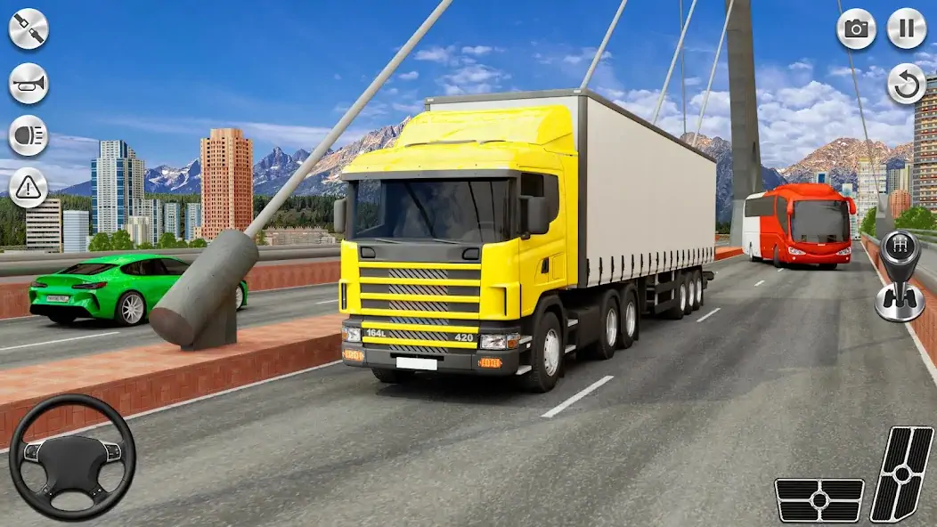 Скачать Car Transport Truck Games Sim [Взлом Бесконечные деньги] APK на Андроид