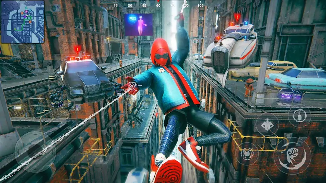 Скачать Super city Hero:Spider Game [Взлом Бесконечные деньги] APK на Андроид