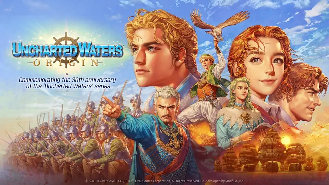 Скачать Uncharted Waters Origin [Взлом Бесконечные деньги] APK на Андроид