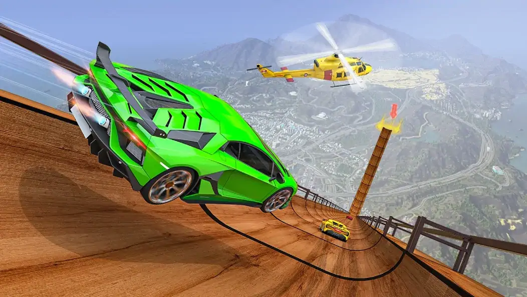 Скачать GT Car Stunts - Ramp Car Games [Взлом Много монет] APK на Андроид