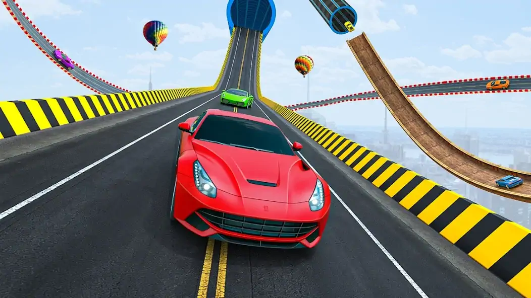 Скачать GT Car Stunts - Ramp Car Games [Взлом Много монет] APK на Андроид