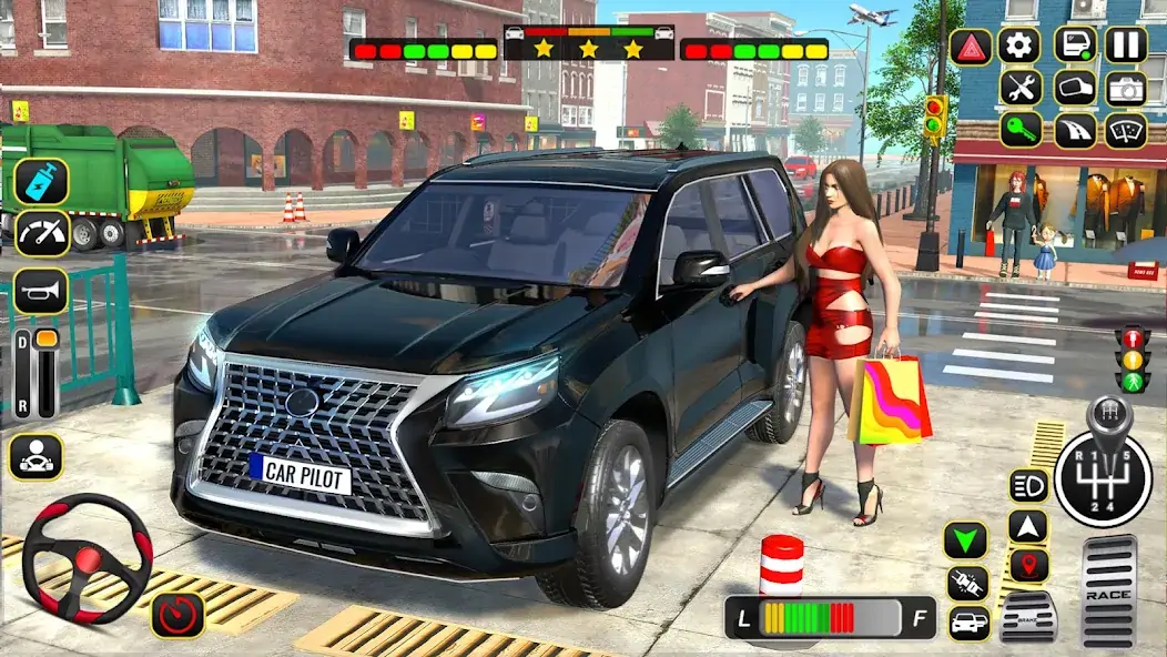 Скачать Driving School City Car Games [Взлом Бесконечные деньги] APK на Андроид