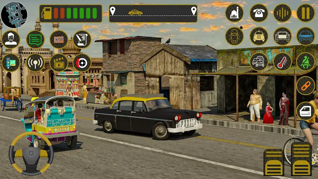 Скачать Indian Taxi Simulator car Game [Взлом Бесконечные монеты] APK на Андроид