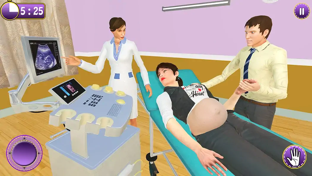 Скачать Pregnant Mother Game Simulator [Взлом Много монет] APK на Андроид