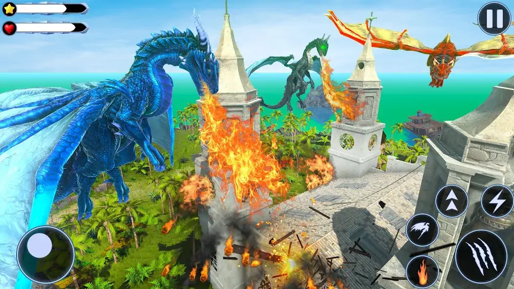 Скачать Legend Dragon Family Simulator [Взлом Много монет] APK на Андроид