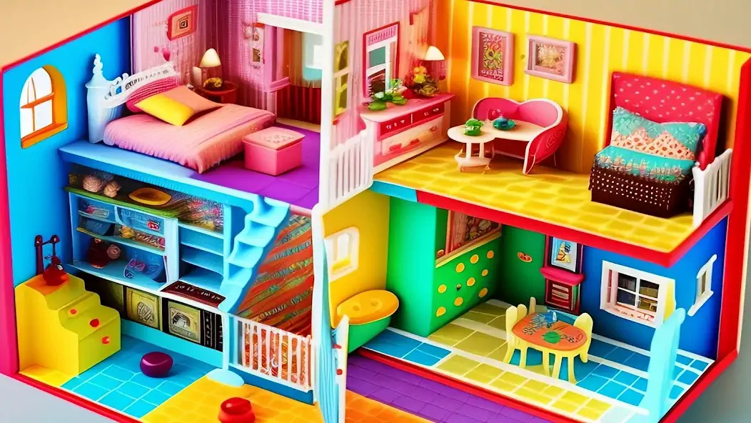 Скачать Doll House Design Doll Games [Взлом Много денег] APK на Андроид