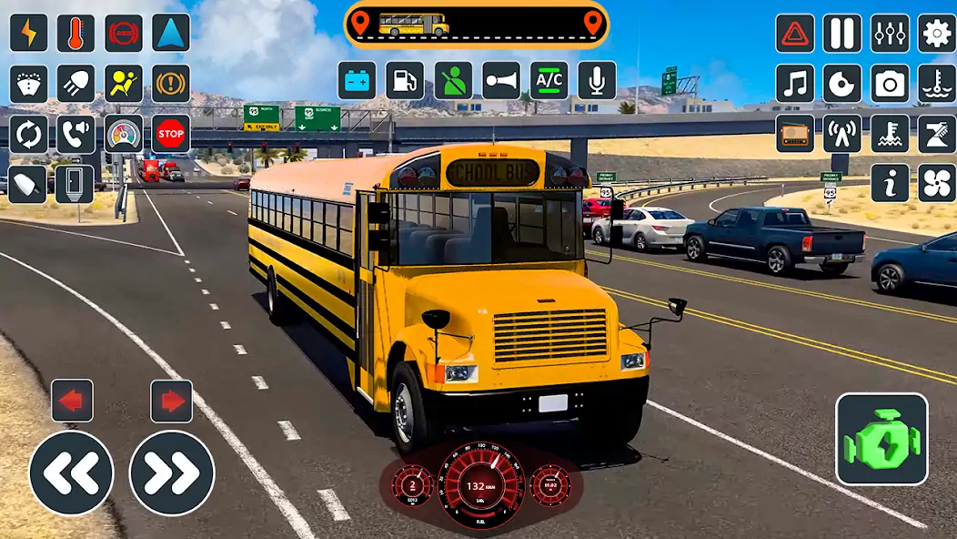 Скачать School Bus Simulator Bus Game [Взлом Много монет] APK на Андроид