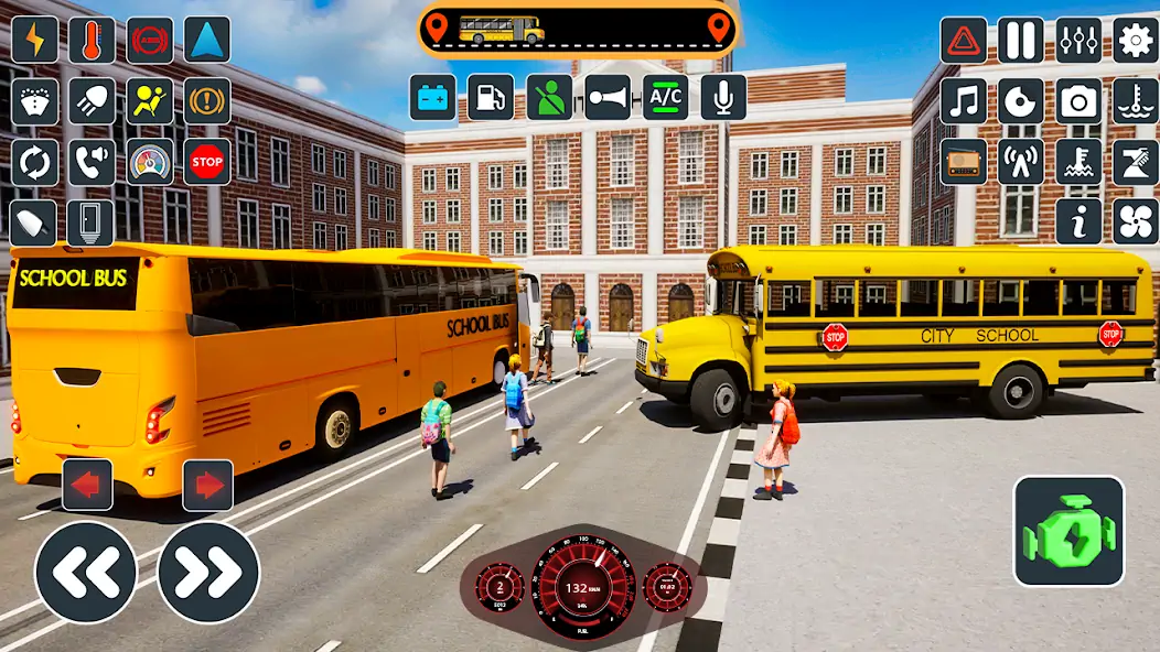 Скачать School Bus Simulator Bus Game [Взлом Много монет] APK на Андроид