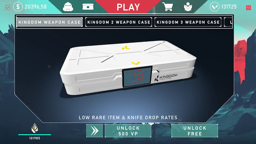 Скачать Valorant Case Opener [Взлом Много денег] APK на Андроид