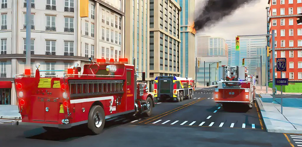 Скачать Real Firefighter 3D Simulator [Взлом Много монет] APK на Андроид