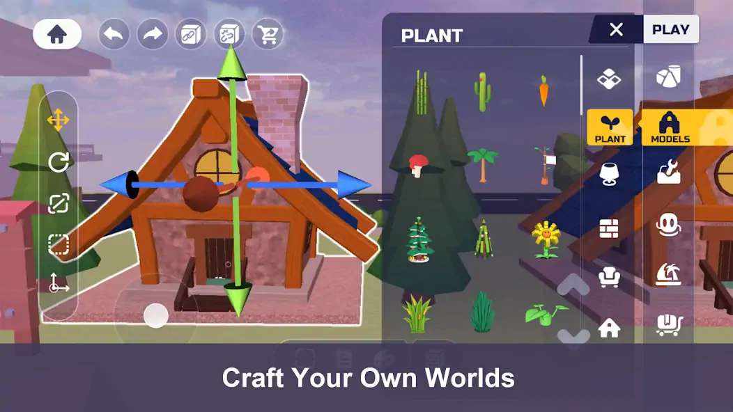 Скачать Uni - Craft your world [Взлом Много монет] APK на Андроид