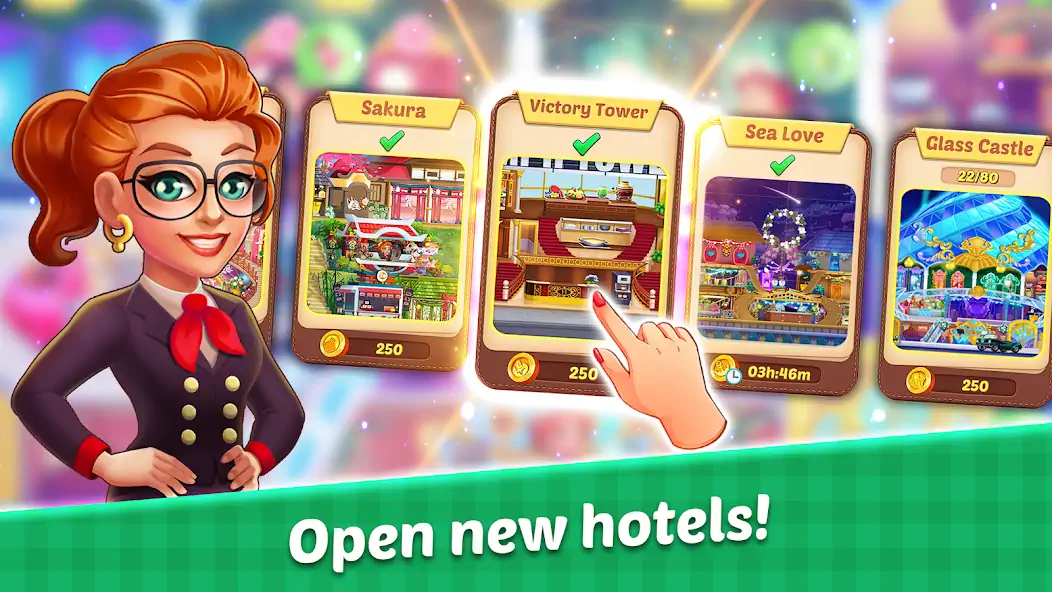 Скачать Hotel Madness Grand Hotel [Взлом Много монет] APK на Андроид