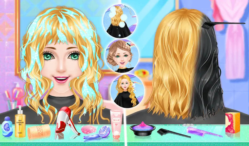 Скачать Doll makeup games for girls [Взлом Бесконечные деньги] APK на Андроид