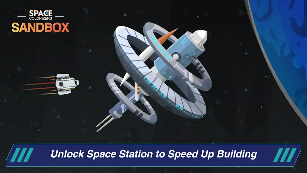 Скачать Space Colonizers - The Sandbox [Взлом Бесконечные деньги] APK на Андроид