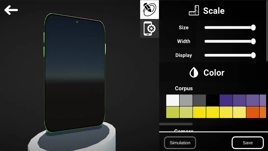 Скачать Phone Simulator - 3D Maker [Взлом Бесконечные монеты] APK на Андроид