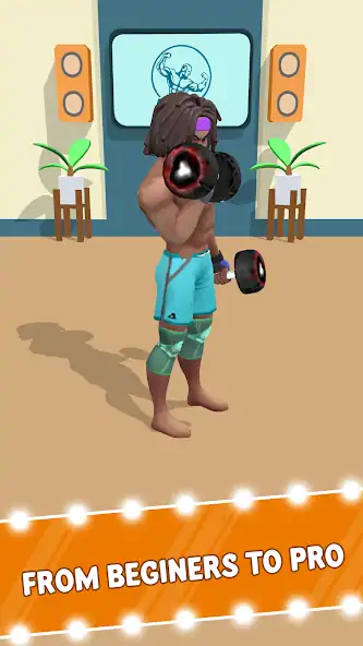 Скачать Idle Workout Fitness [Взлом Бесконечные монеты] APK на Андроид