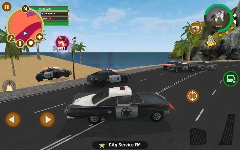 Скачать Miami Crime Police [Взлом Много монет] APK на Андроид