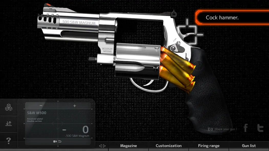 Скачать Magnum3.0 Gun Custom Simulator [Взлом Бесконечные деньги] APK на Андроид