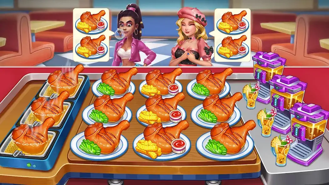 Скачать Cooking Journey: Cooking Games [Взлом Много монет] APK на Андроид