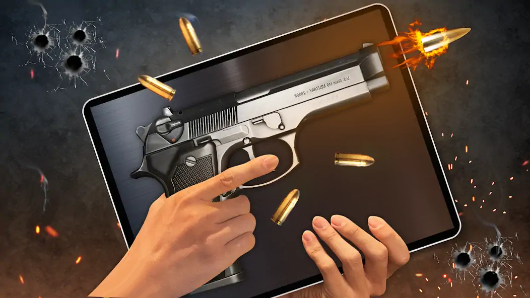 Скачать Gun Simulator 3D & Time Bomb [Взлом Бесконечные монеты] APK на Андроид
