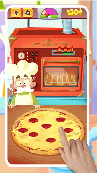 Скачать Pizza Maker - Cooking Games [Взлом Бесконечные монеты] APK на Андроид