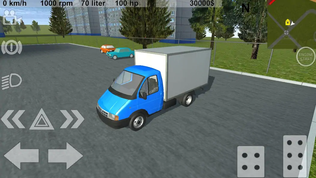 Скачать Russian Light Truck Simulator [Взлом Много монет] APK на Андроид