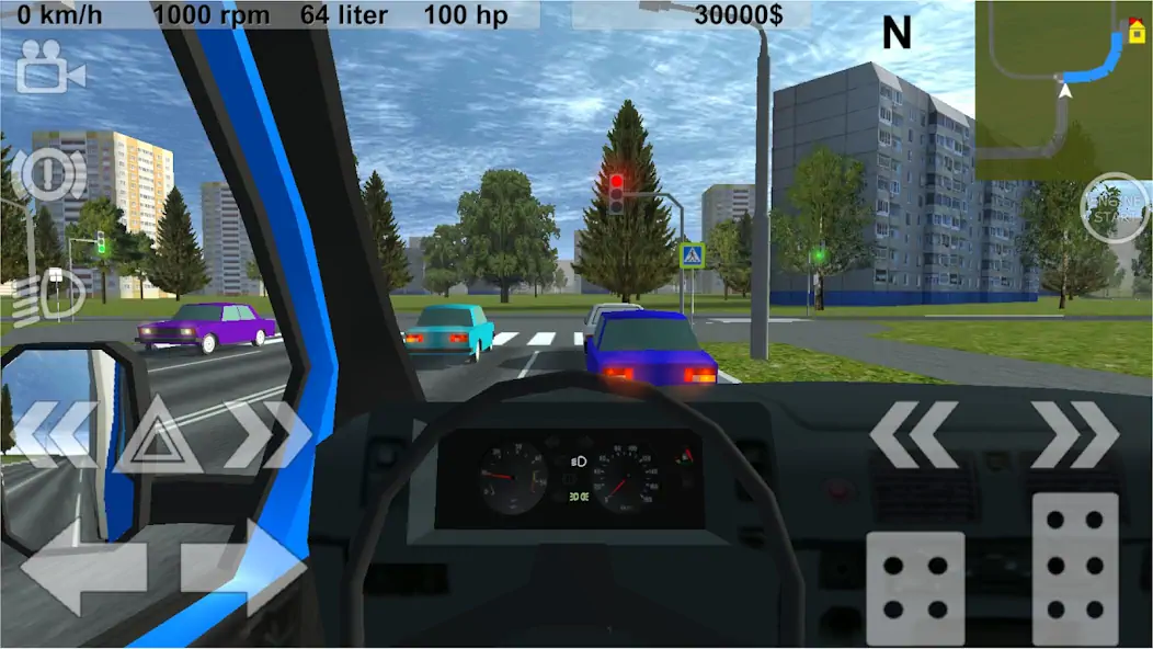 Скачать Russian Light Truck Simulator [Взлом Много монет] APK на Андроид