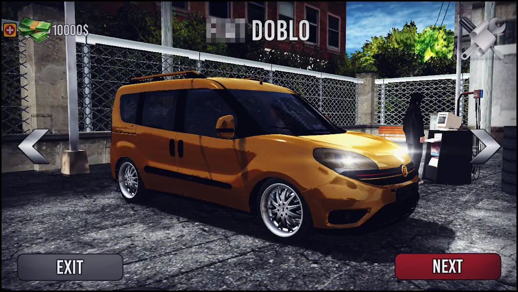 Скачать Doblo Drift Simulator [Взлом Бесконечные монеты] APK на Андроид