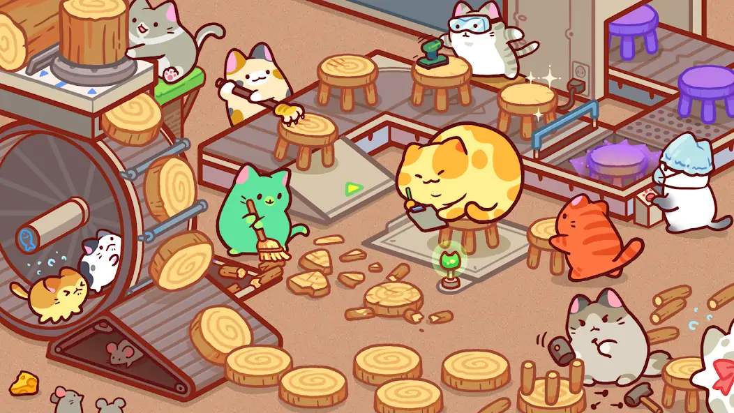 Скачать Kitty Cat Tycoon [Взлом Бесконечные деньги] APK на Андроид