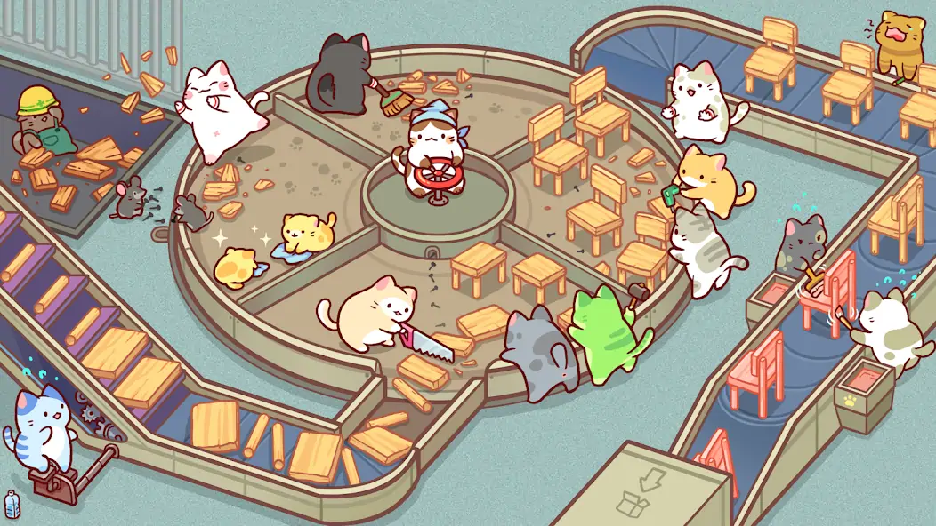 Скачать Kitty Cat Tycoon [Взлом Бесконечные деньги] APK на Андроид