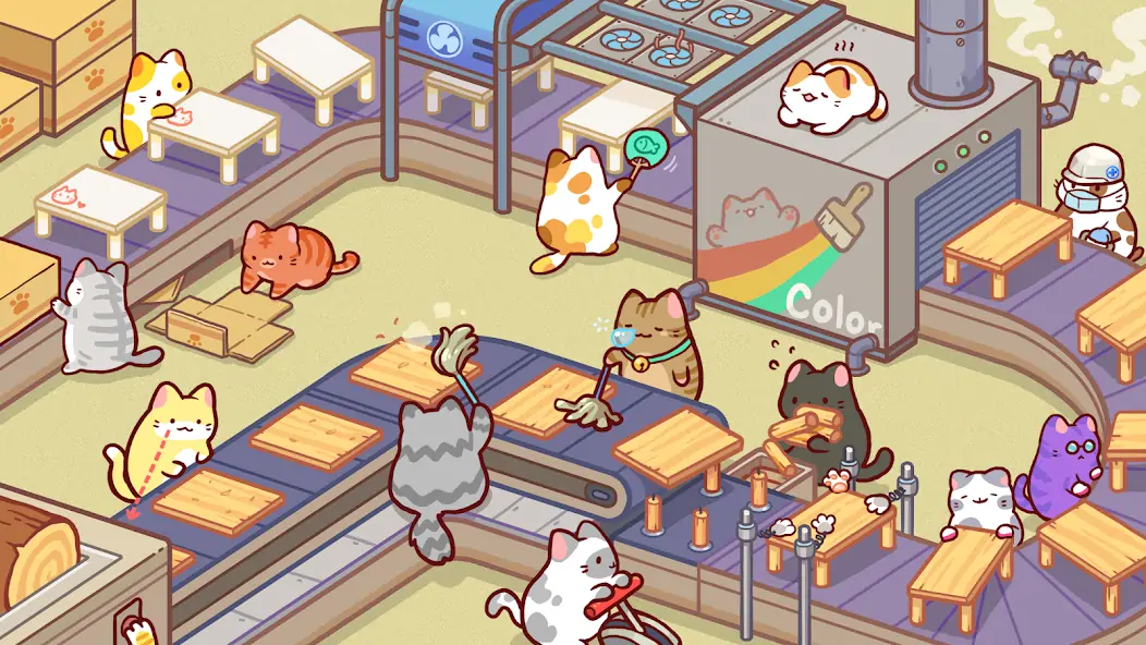 Скачать Kitty Cat Tycoon [Взлом Бесконечные деньги] APK на Андроид