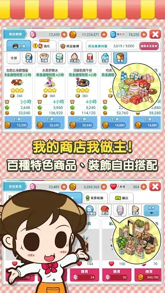 Скачать 打工吧！便利商店Wara store [Взлом Много монет] APK на Андроид