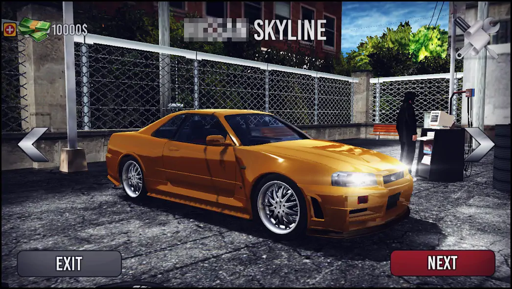 Скачать Skyline Drift Simulator [Взлом Бесконечные монеты] APK на Андроид