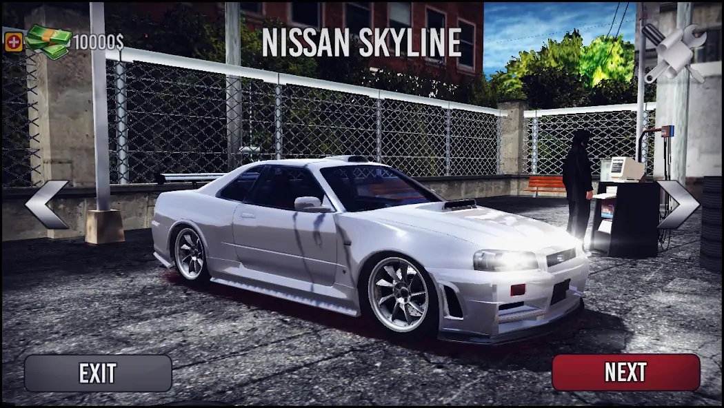 Скачать Skyline Drift Simulator [Взлом Бесконечные монеты] APK на Андроид